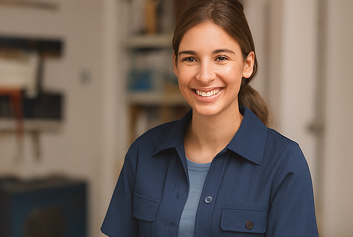 Webinar preview thumbnail showing a professional presenting